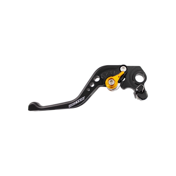 biketek Biketek adjustable cnc lever short clutch - black / gold adjuster - #c111s